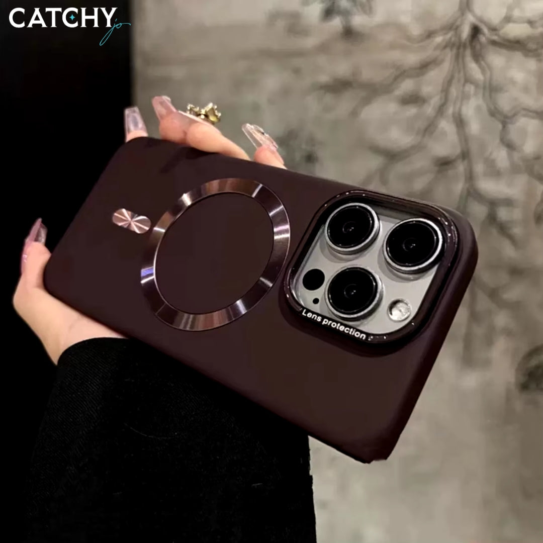 Luxury iPhone Matte Silicone Shockproof Case