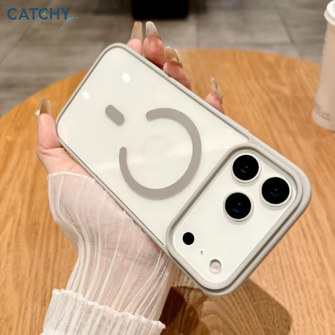 iPhone Acrylic Transparent Magnetic Case