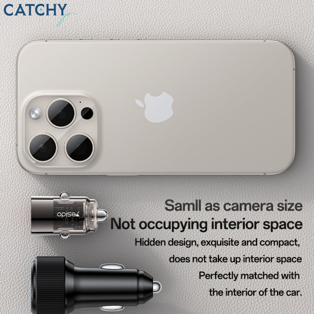 YESIDO Y68 Transparent Fast Car Charger