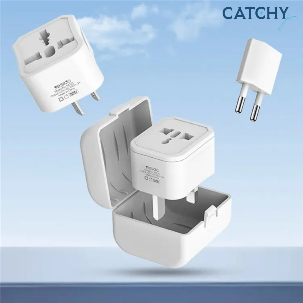YESIDO MC25 Power Adapter With Storage Case