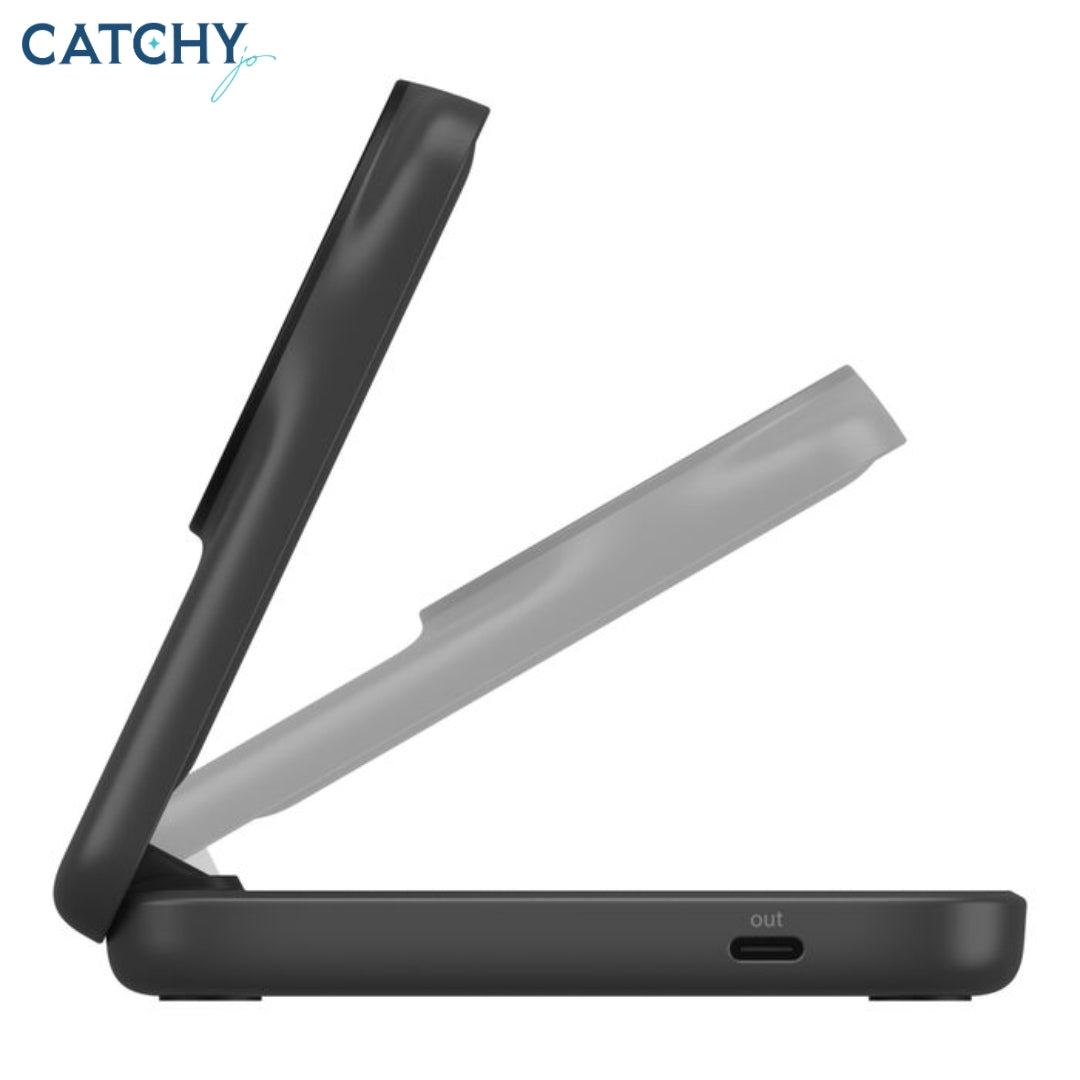 BELKIN 2-in-1 Foldable Magnetic Charger With Qi2 (25W)