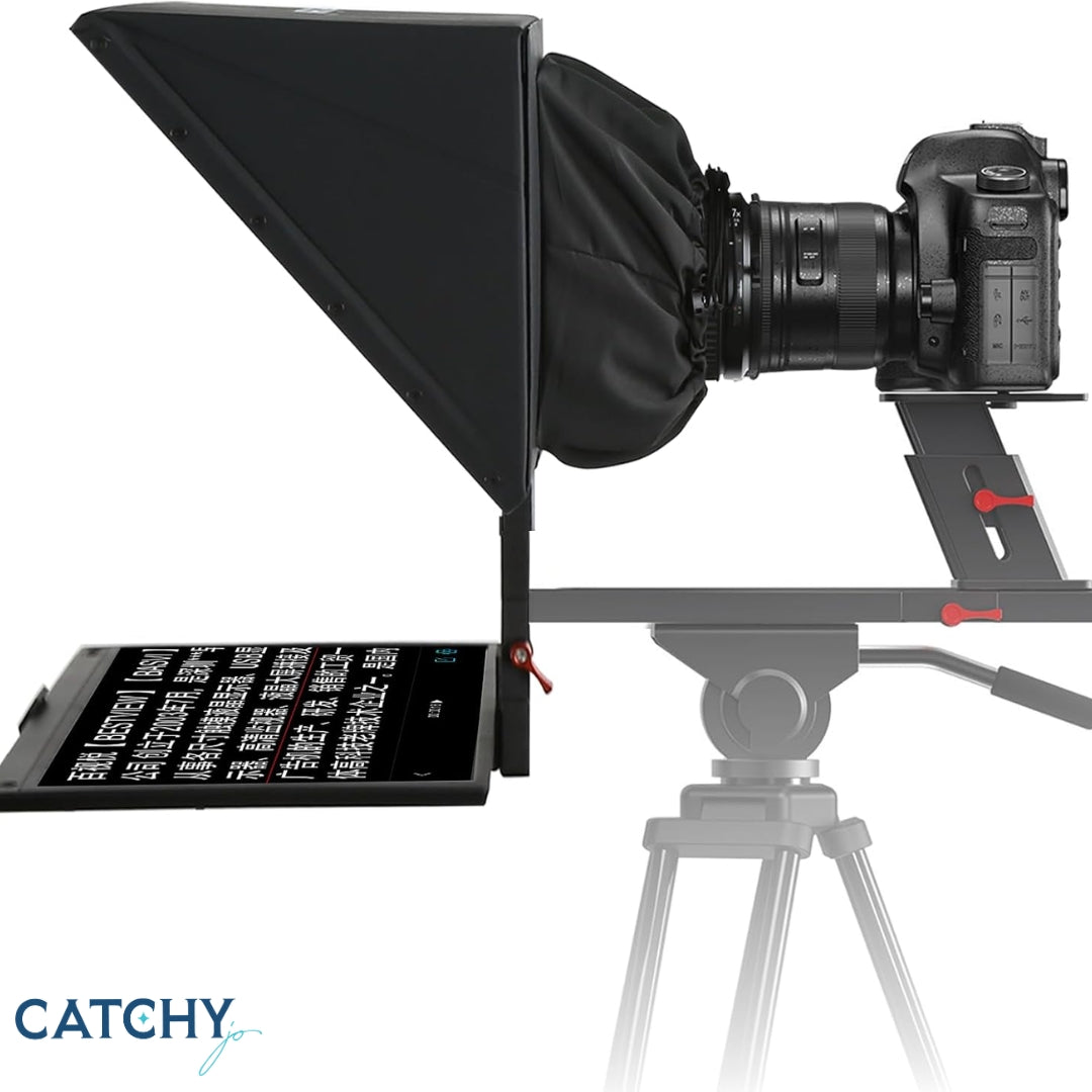 Desview TP170 17" Portable Universal Teleprompter With Aluminum Case