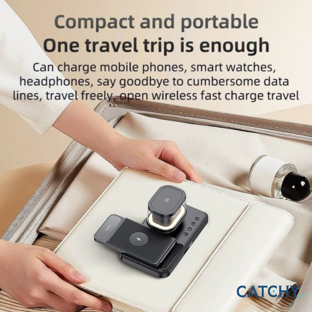 YESIDO DS23 5 in 1 Wireless Charging Stand (15W)