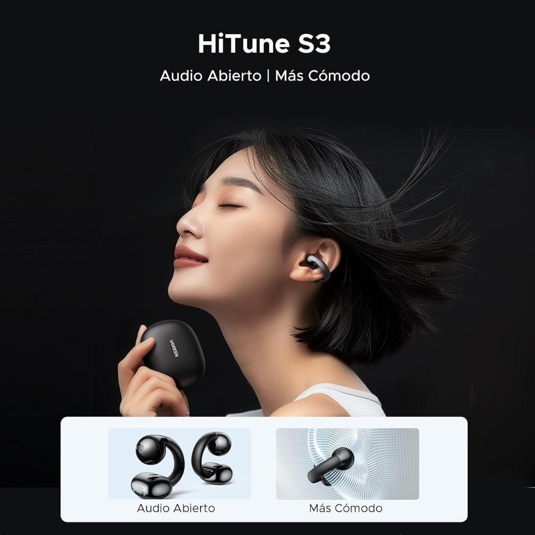 UGREEN HiTune S3 Open Ear Headphones Wireless Earbuds