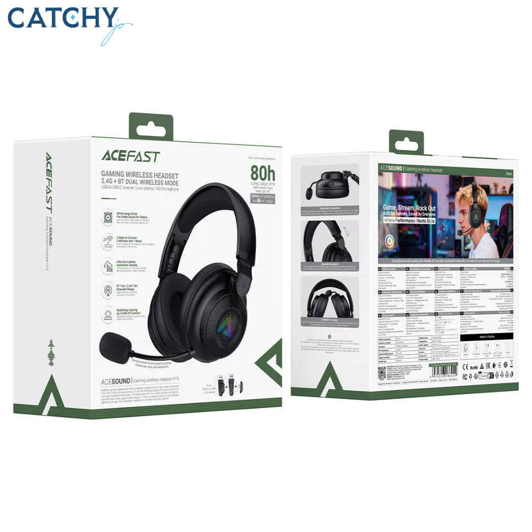 ACEFAST H15 Gaming Wireless Headset