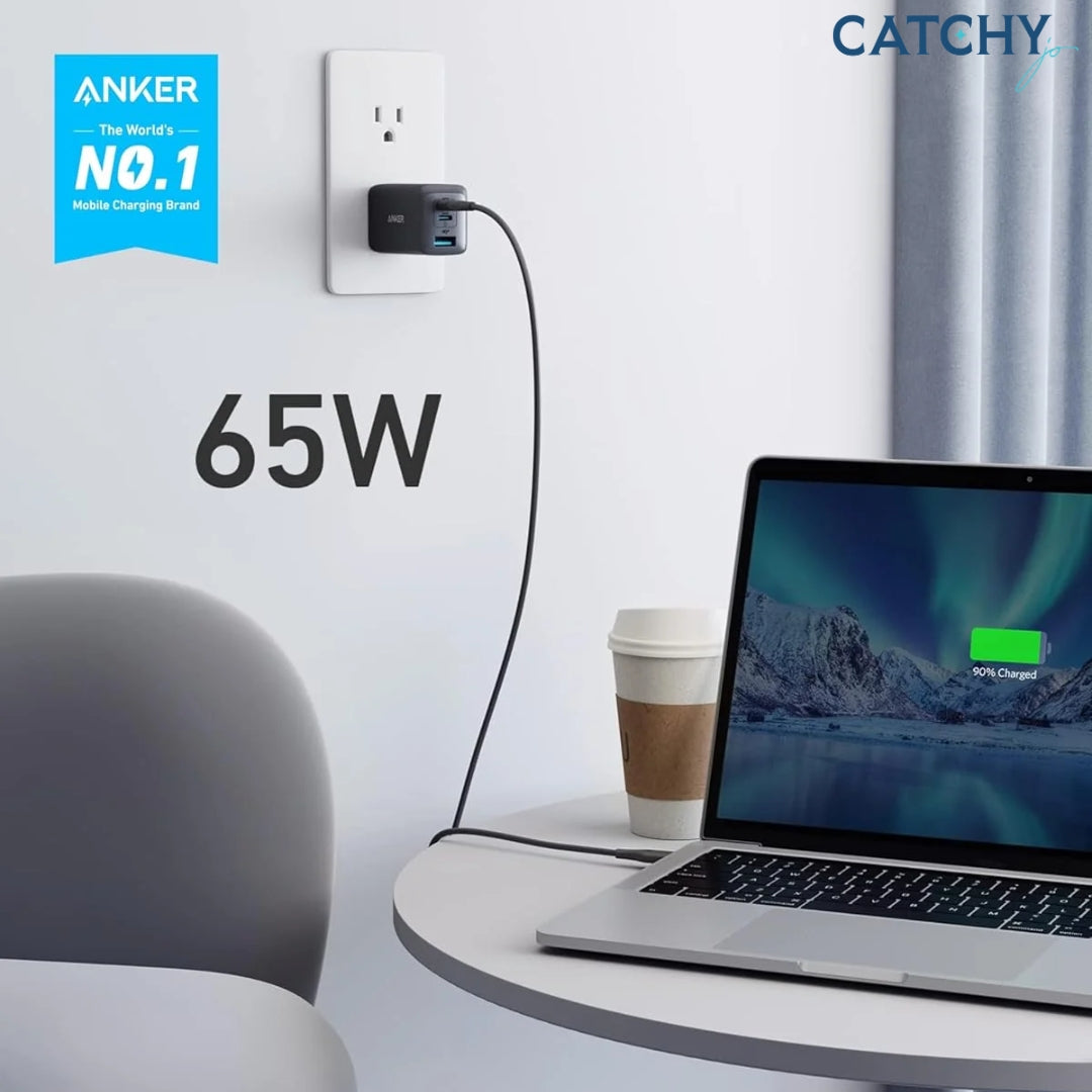 Anker 3-Port Fast Charging Adapter (65W)