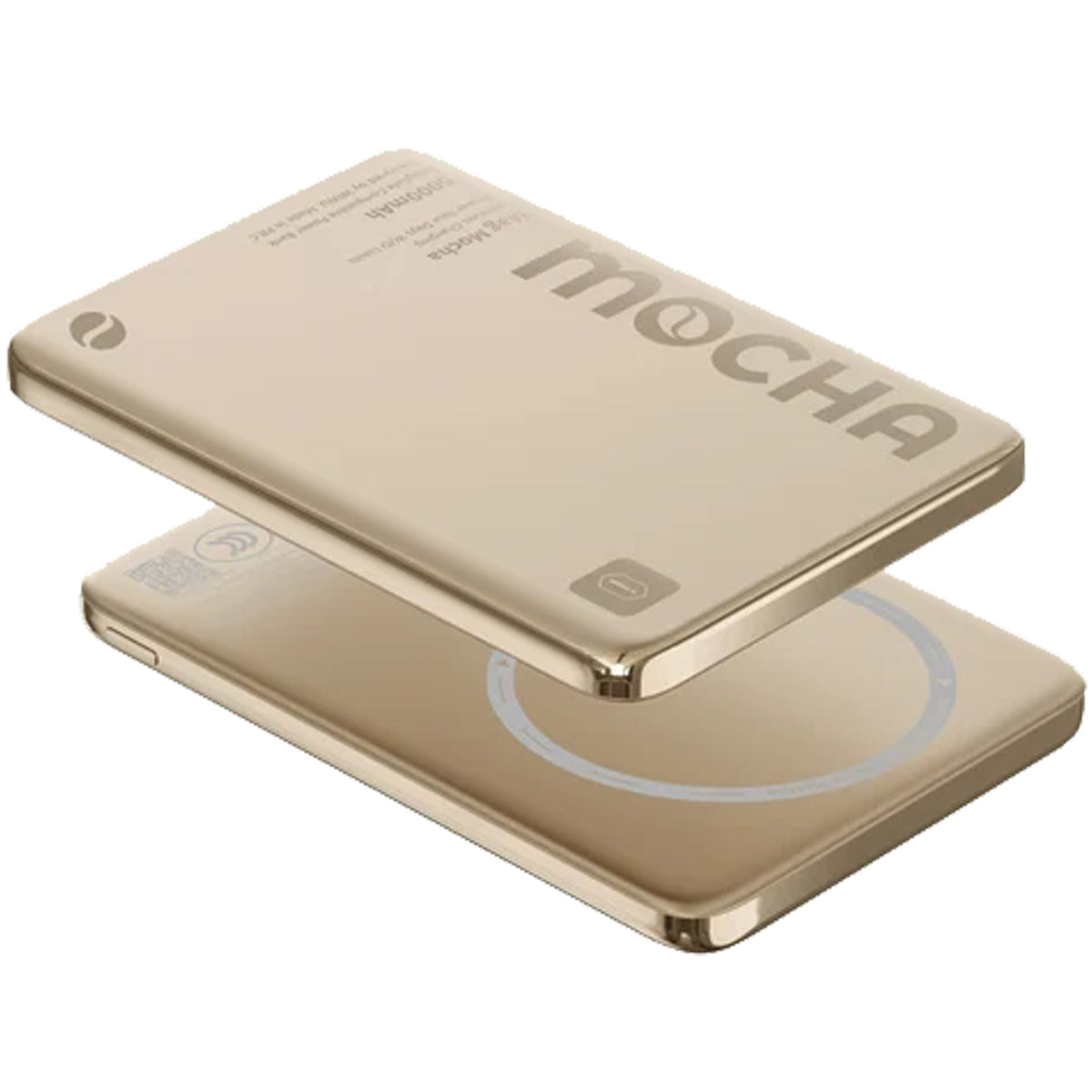 WiWU Wi-P085 Mag Latte Ultra Slim Magnetic Power Bank (5000mAh)