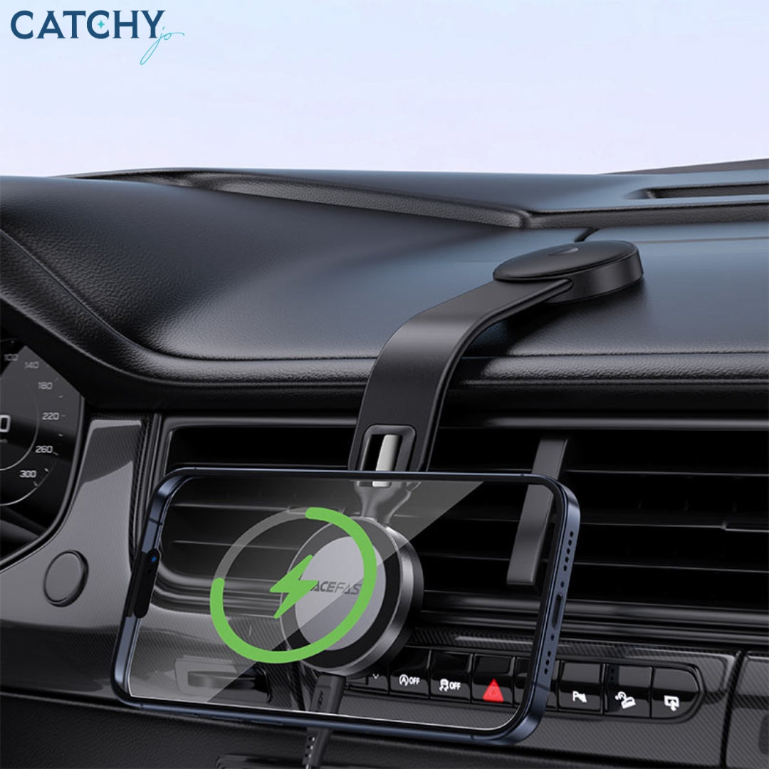 ACEFAST D37 Dashboard Magnetic Wireless Charging Car Holder