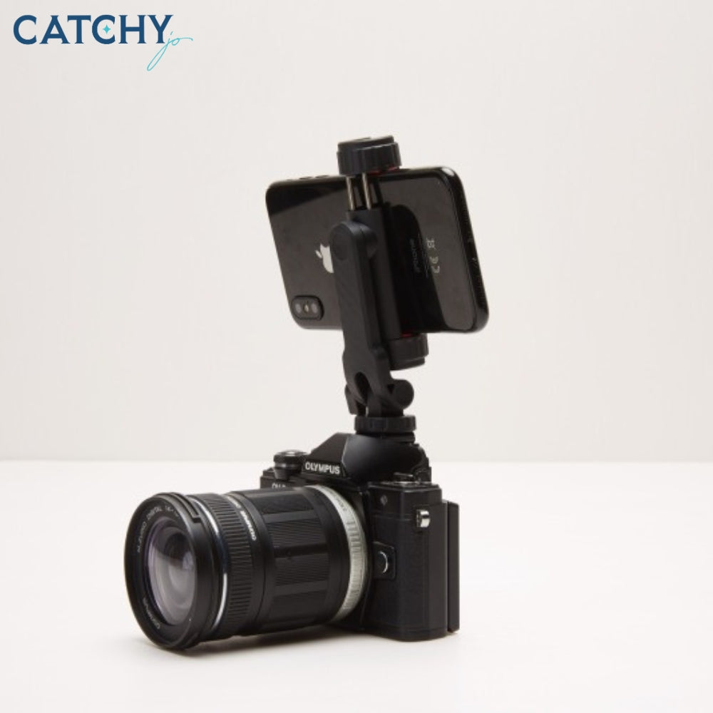 JMARY BH-05 Double Cold Shoe Extension Mobile Holder