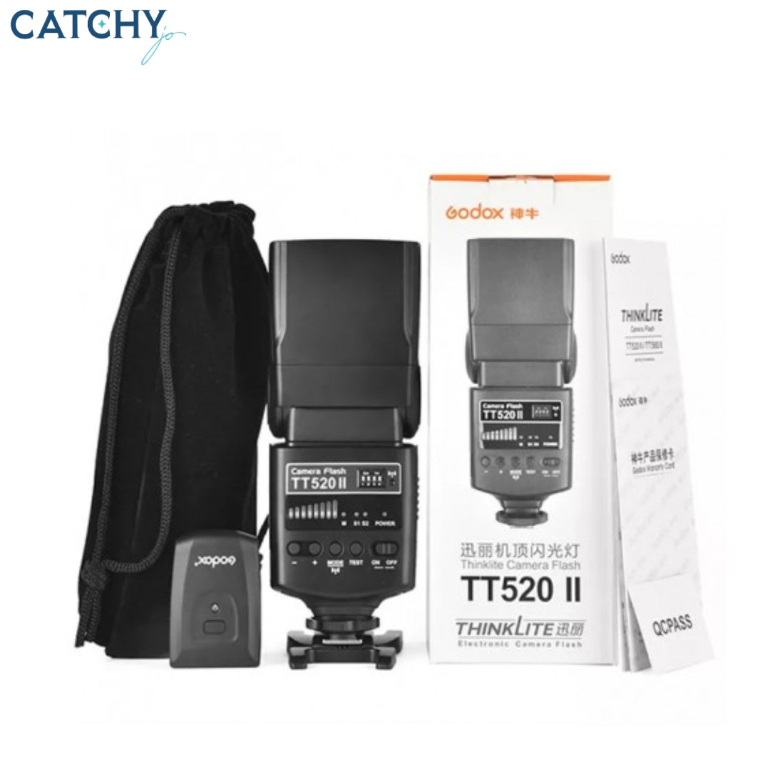 Godox TT520 II Universal Flash with Transmitter Trigger Kit