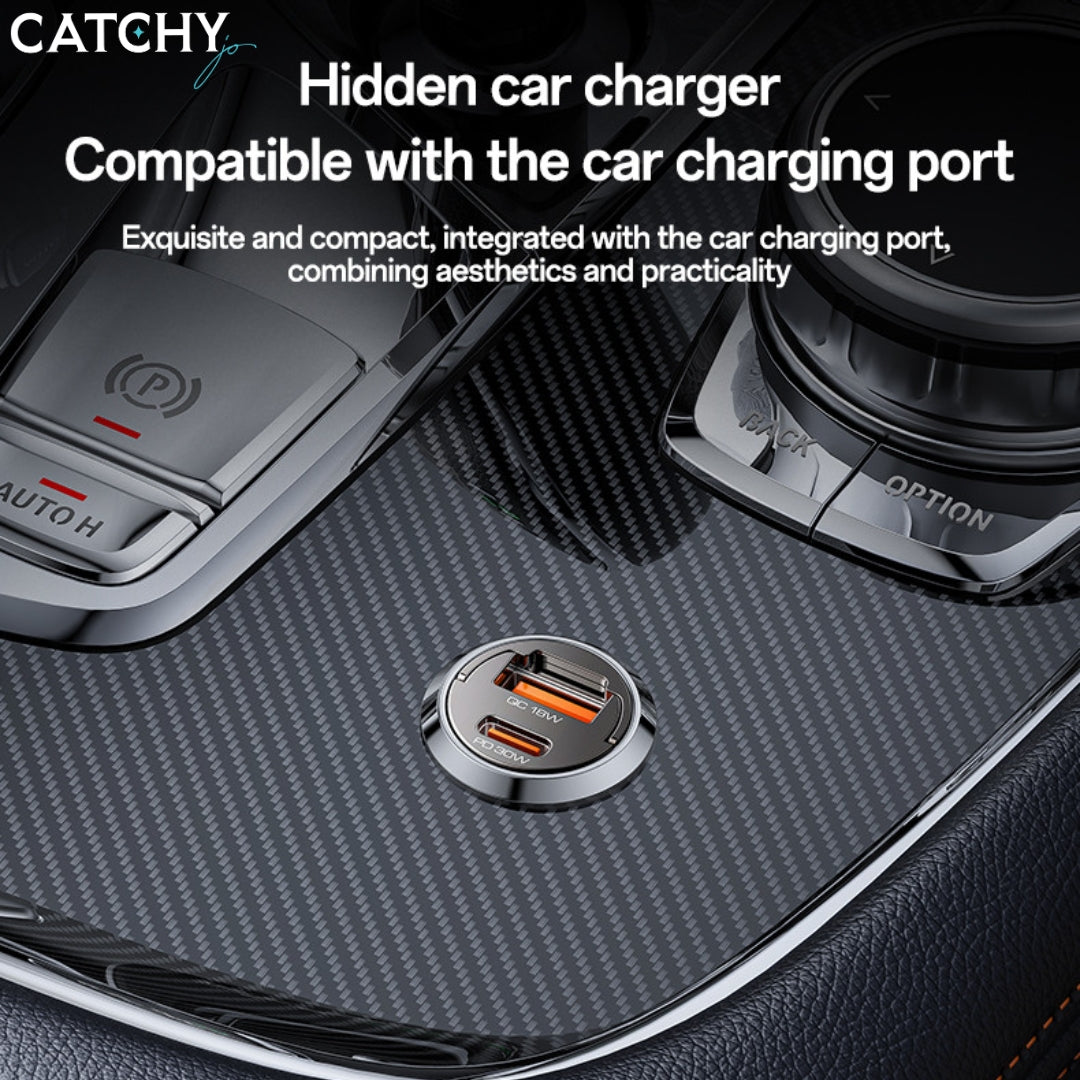 YESIDO Y68 Transparent Fast Car Charger