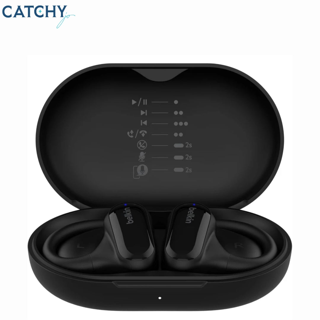 BELKIN SoundForm ClearFit Open-Ear Wireless Earbuds