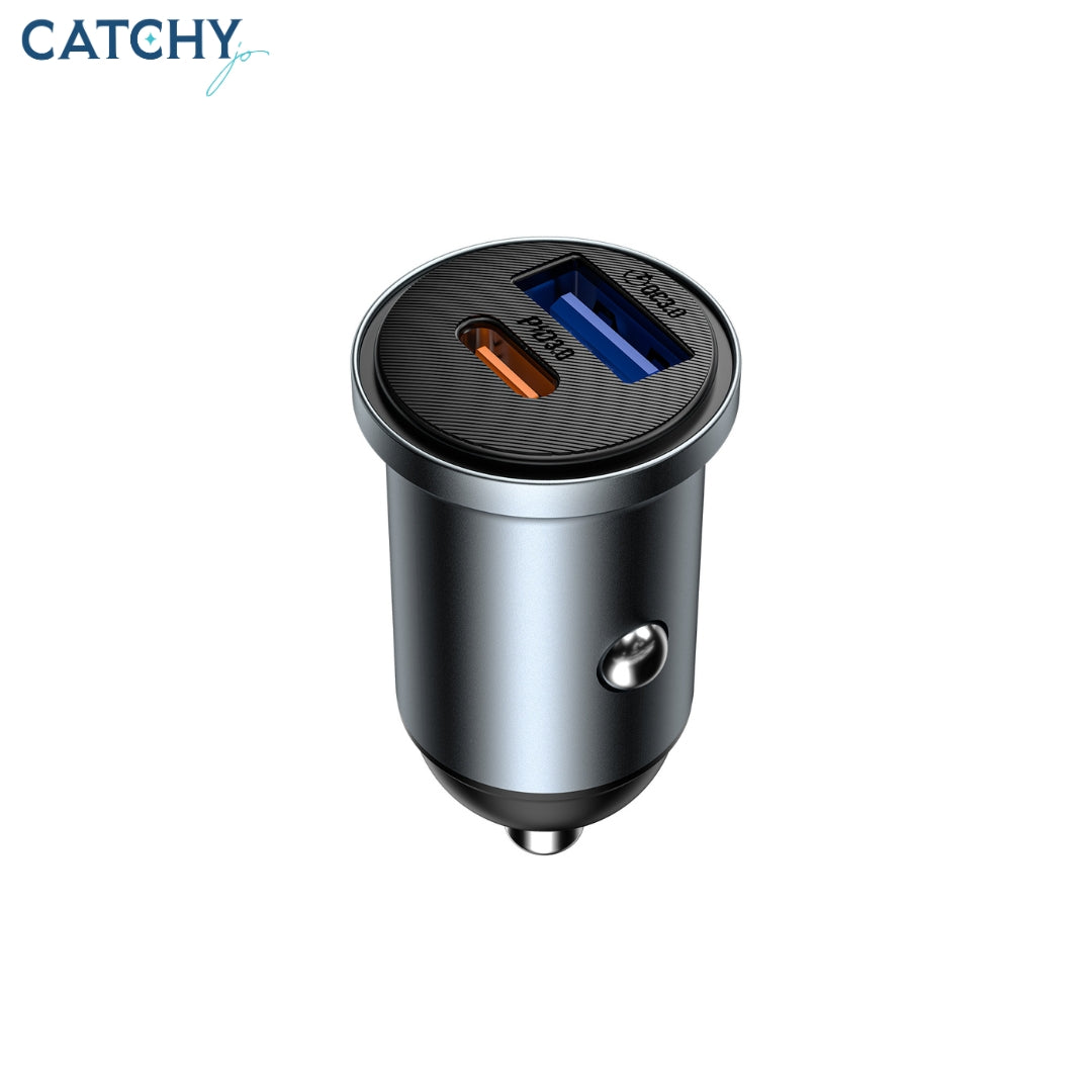 WiWU Wi-CC030 Nano Lite Type-C to Lighting Fast Car Charger (35W)