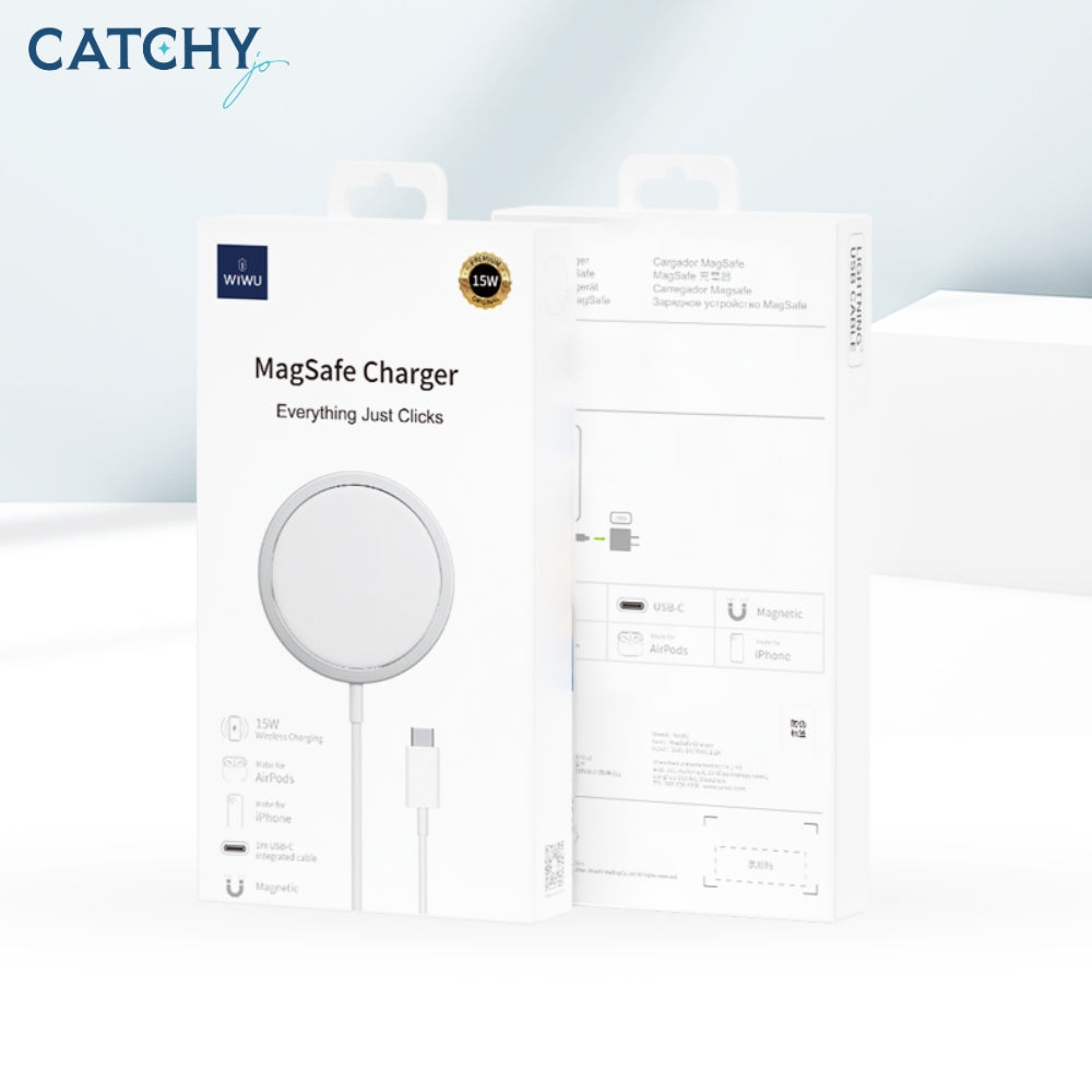 WiWU M5 Magsafe Wireless Charger (15W)
