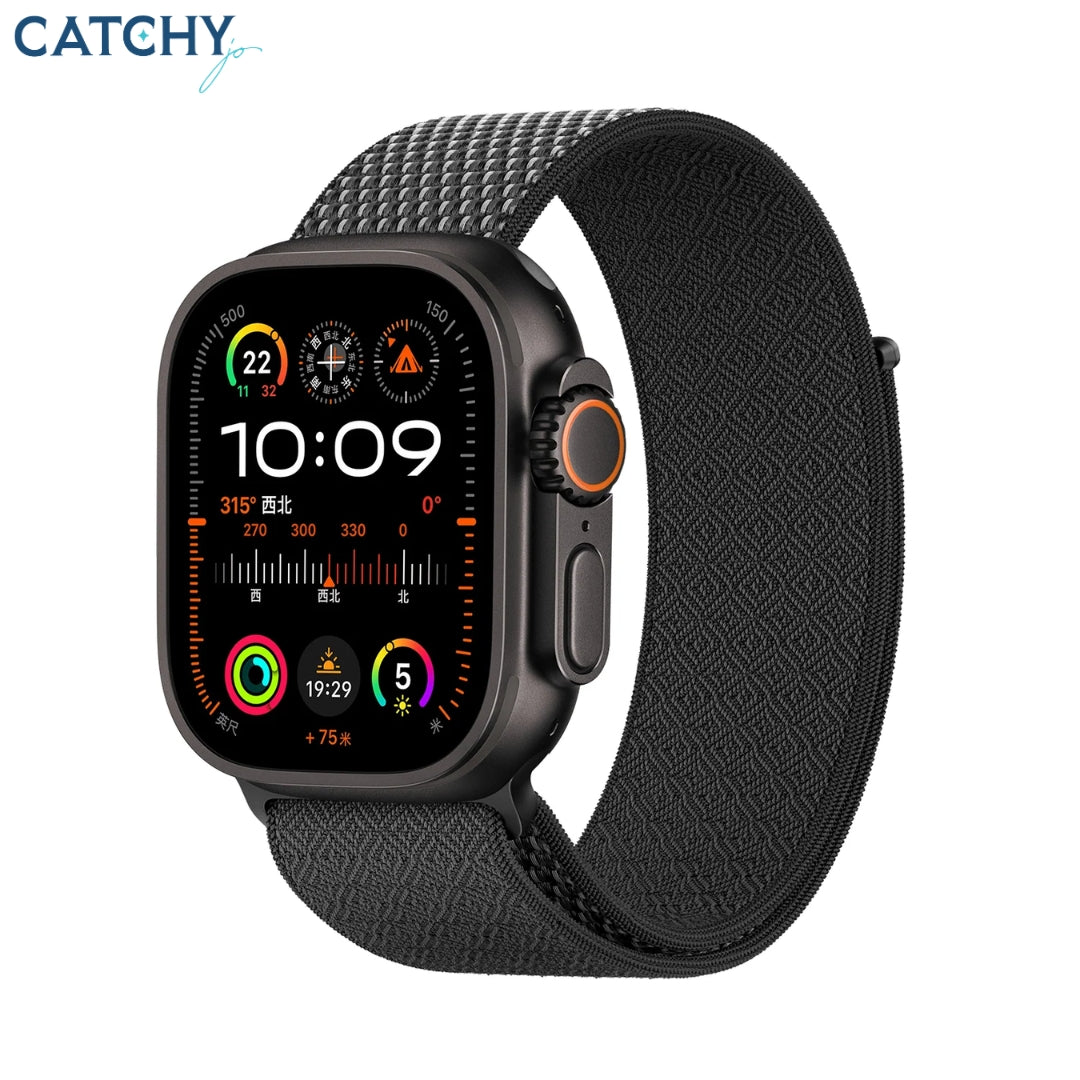 WiWU WB501 CloudFlex Secure Magnetic Nylon Apple Watch Band