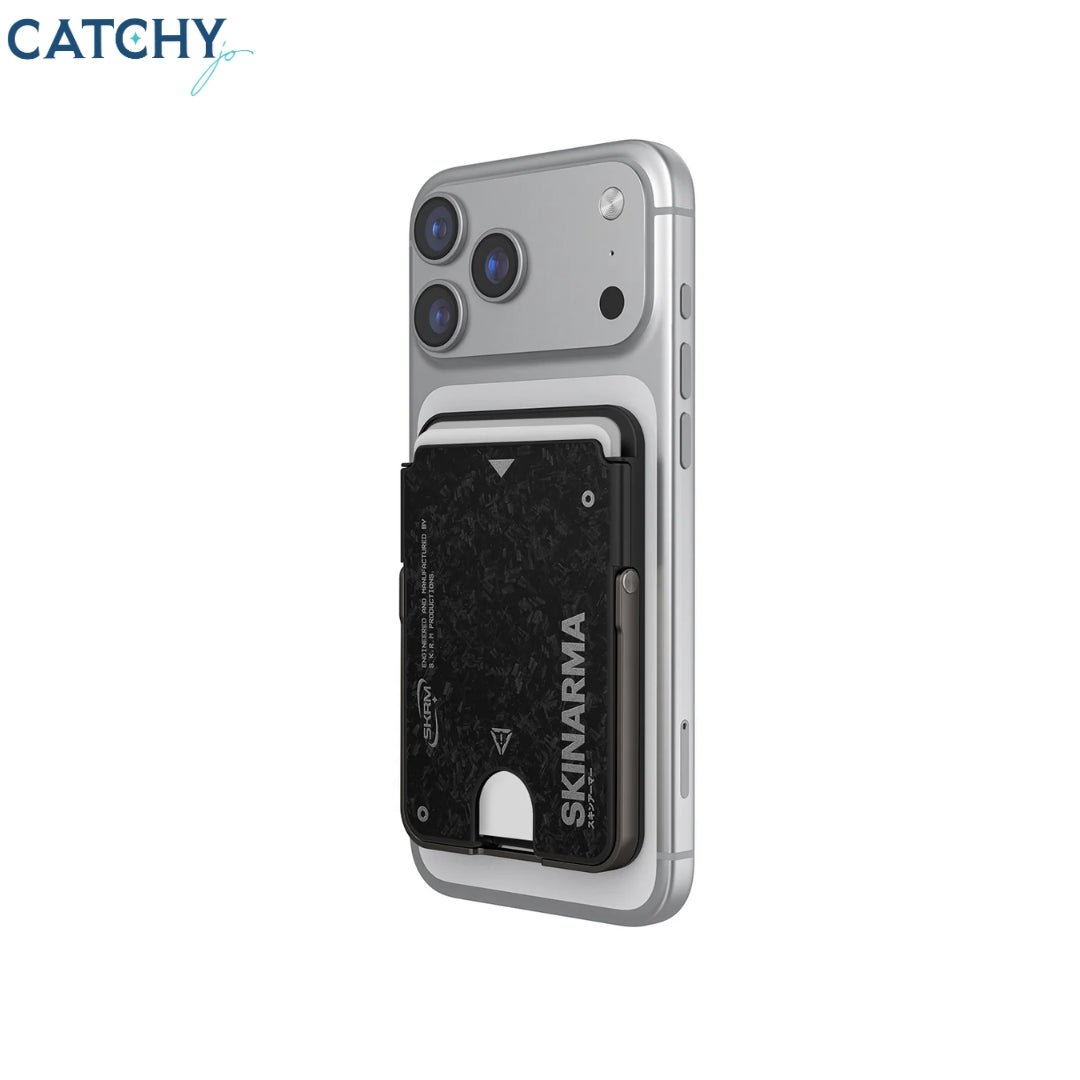 SKINARMA VEKTOR Magnetic Card Holder With Kick Stand