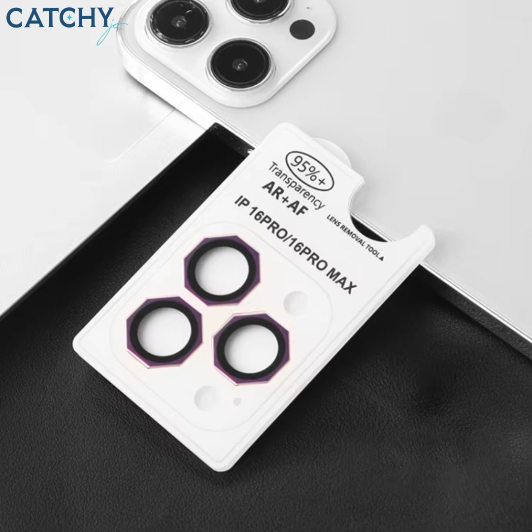 iPhone Octagonal Metal Aluminum Alloy Camera Lens Protector