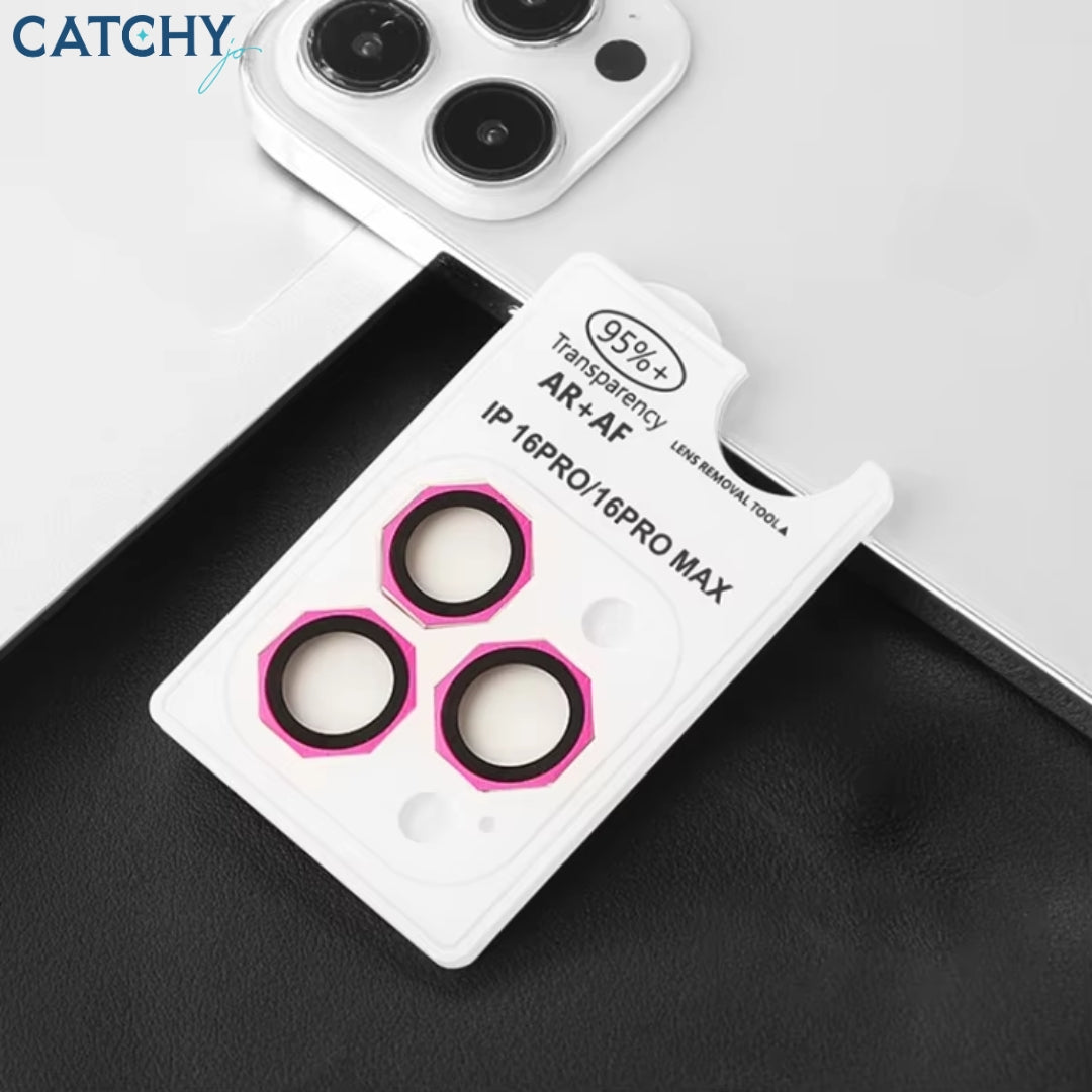 iPhone Octagonal Metal Aluminum Alloy Camera Lens Protector