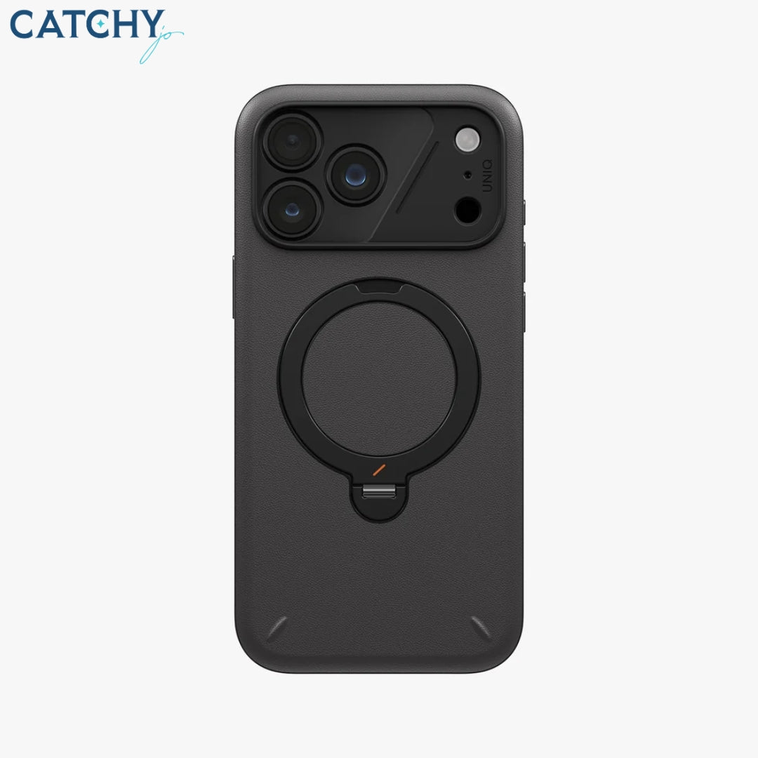 UNIQ Elix 360 Kickstand Leather Case