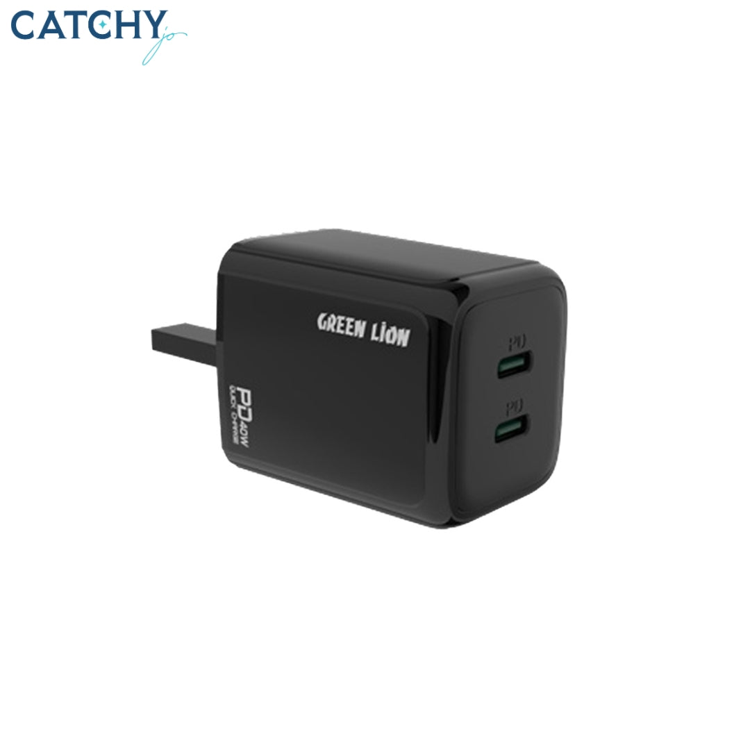 Green Lion Dual PD Wall Charger (40W)