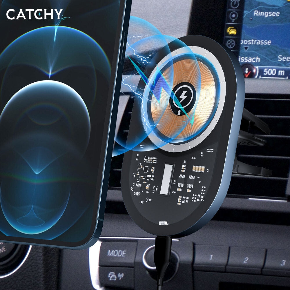 Car Holder Air Vent MagSafe Charger - Main Image