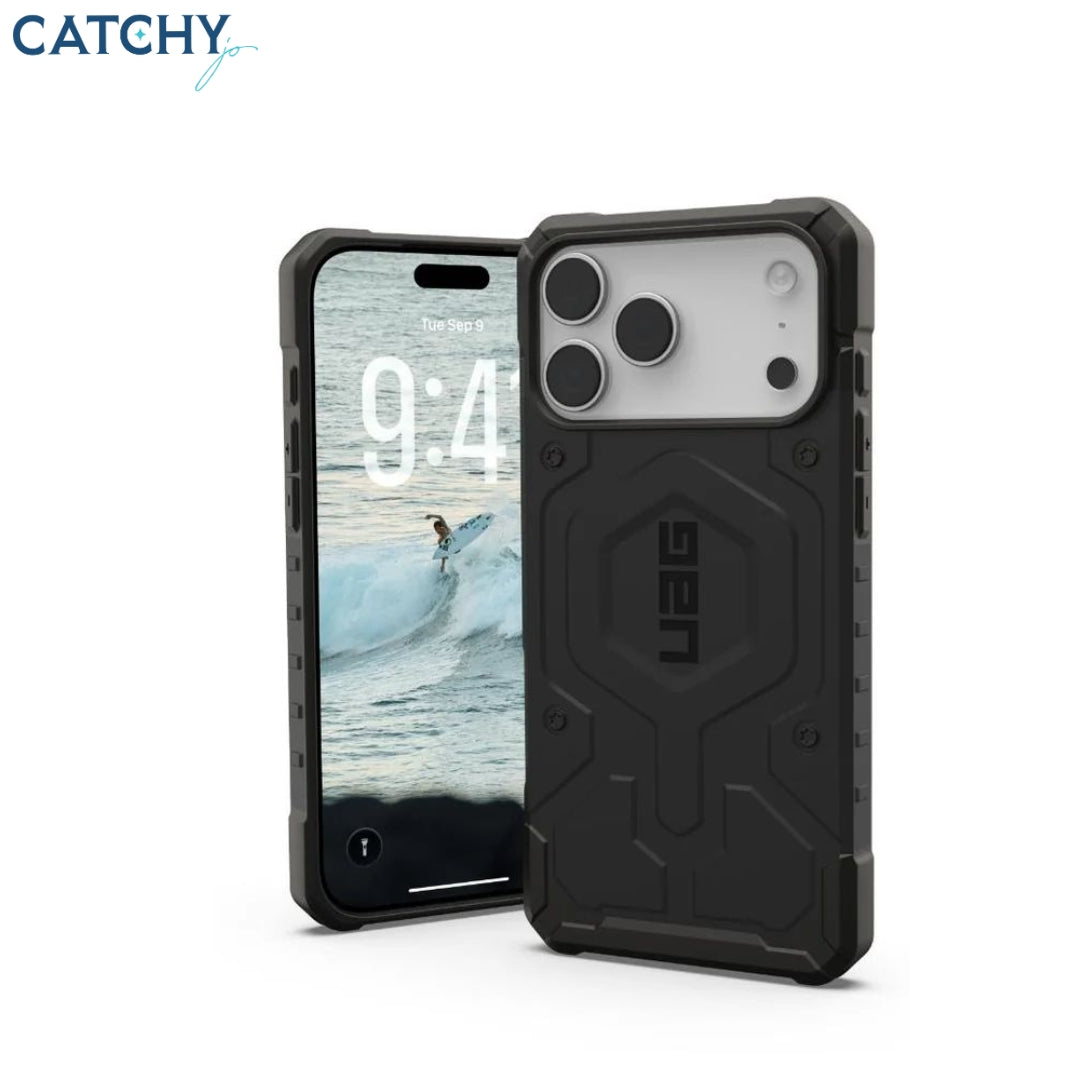 غطاء درع متين UAG Pathfinder لـ iPhone مع MagSafe