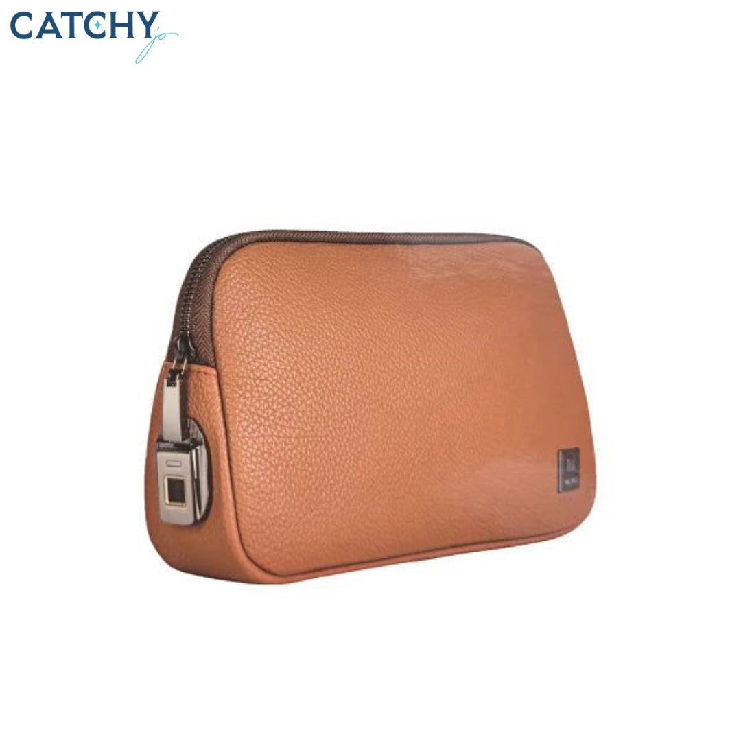 WiWU ALPHA Fingerprint Lock Clutch Bag
