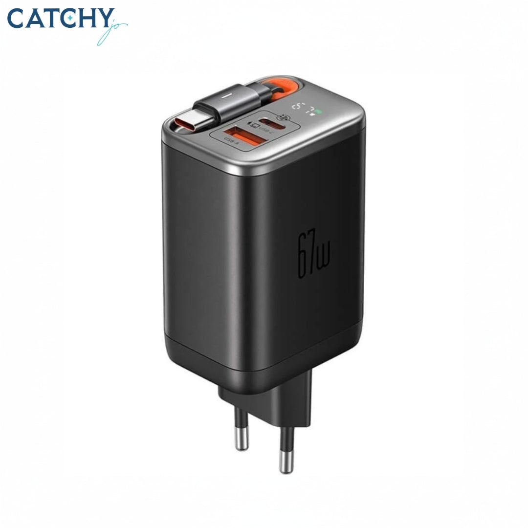 MCDODO Fast Charger Adapter With USB-C Cable (67W)