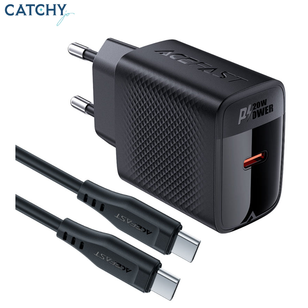 ACEFAST A82 USB-C EU Wall Charger (20W)