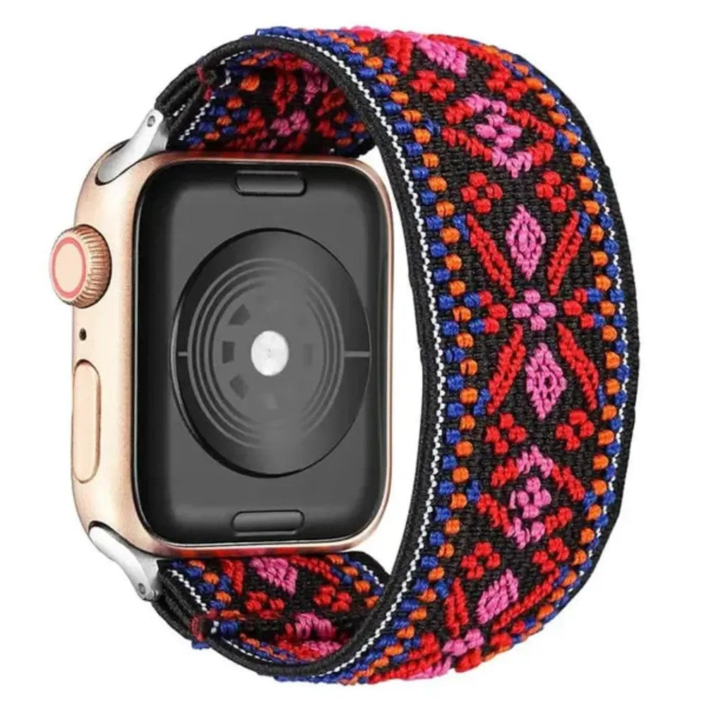 Eraysun سوار نيلون لساعة Apple