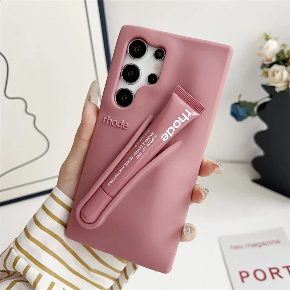 Samsung Rhode Hayley Lip Gloss & Silicone Case