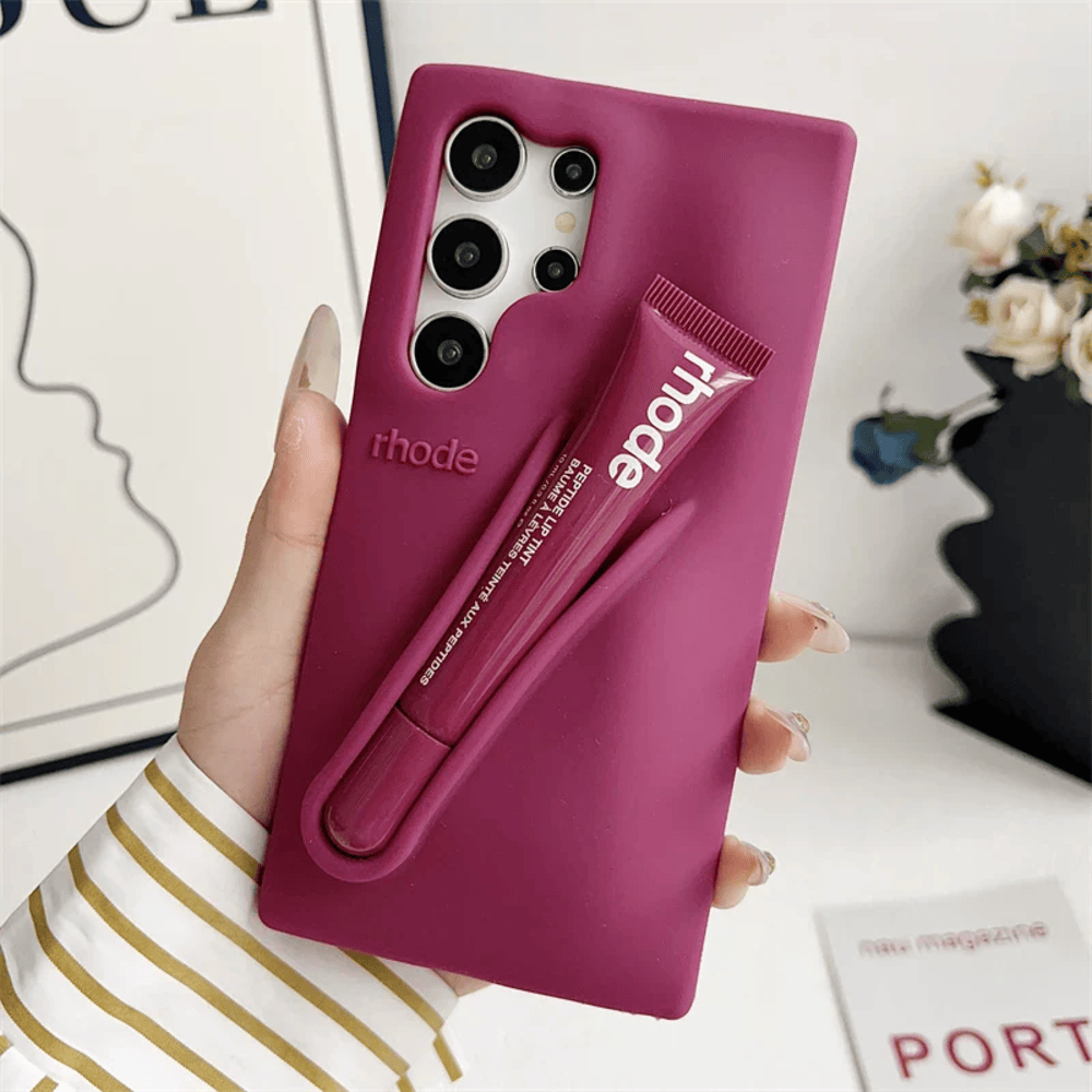 Samsung Rhode Hayley Lip Gloss & Silicone Case