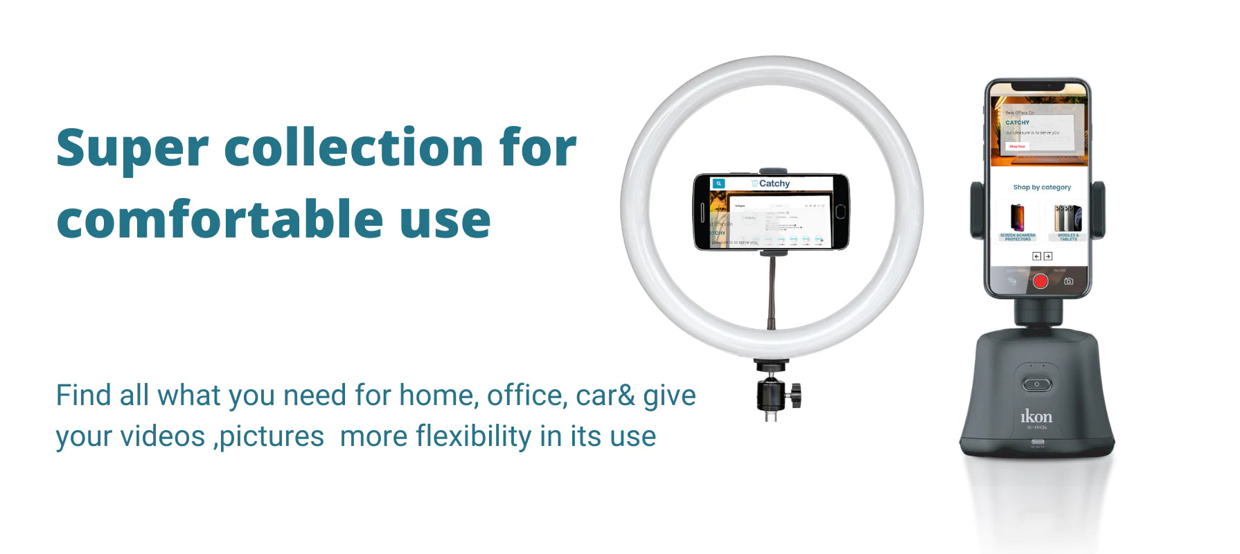 Ring-lights & Holders Collection Shop By Brand From Catchyjo