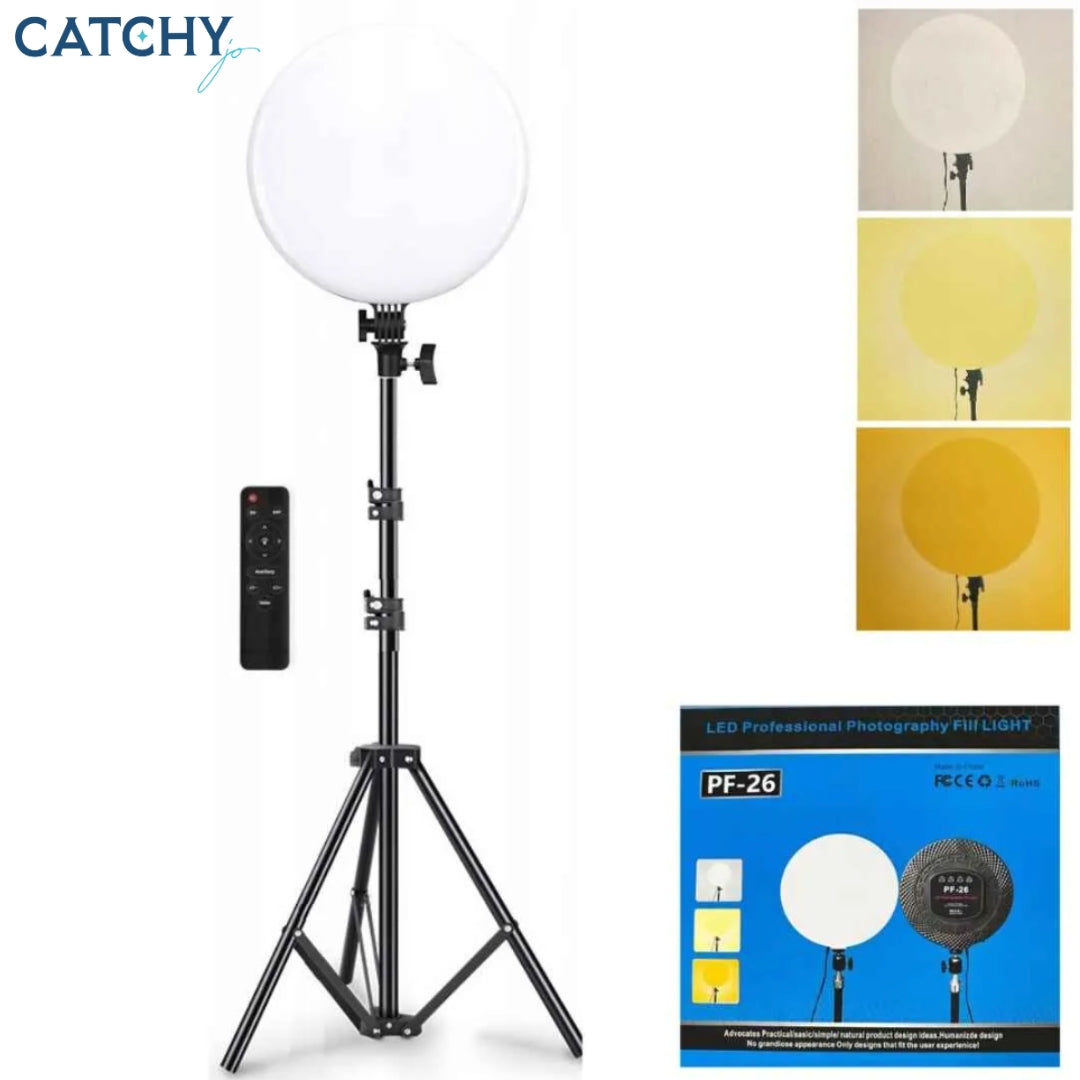 PF-26 Round LED Lamp With 7ft Tripod