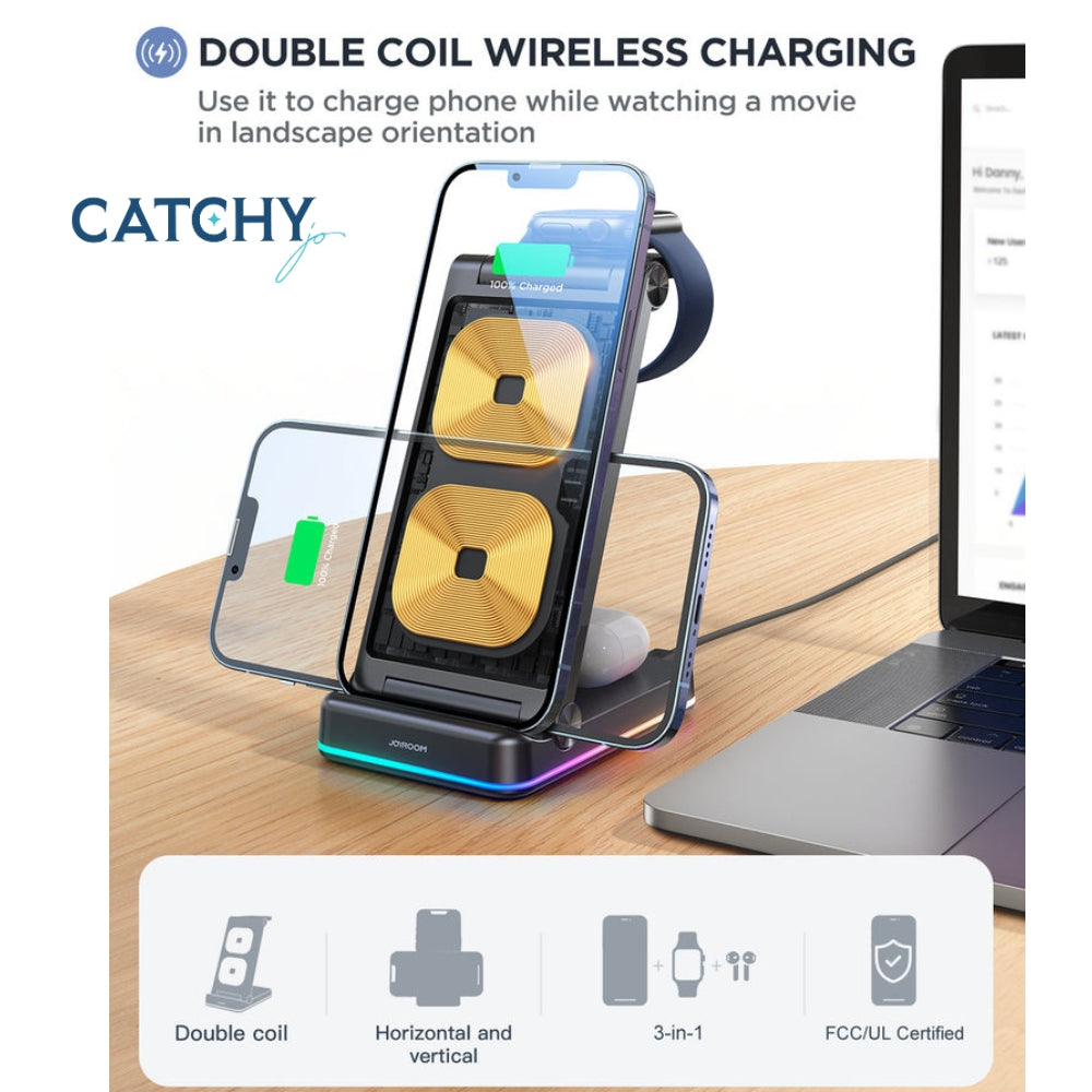 JOYROOM 3 in 1 Magnetic Charging