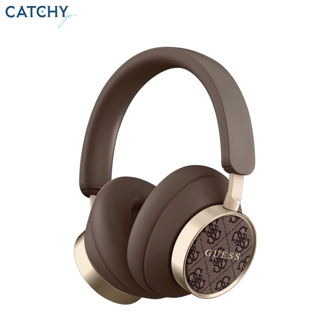 GUESS Leather Triangle Metal Wireless Headset