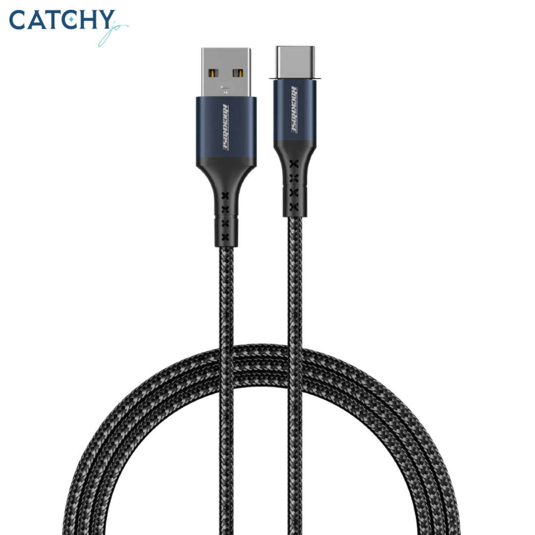 ROCKROSE Sparta USB-A To Type-C Cable (1M)