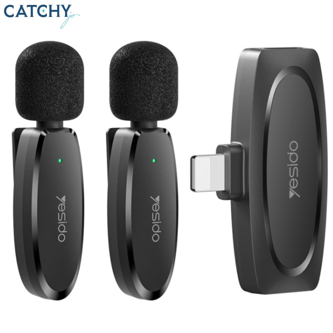 YESIDO KR14 Lightning Double Wireless Microphone Double