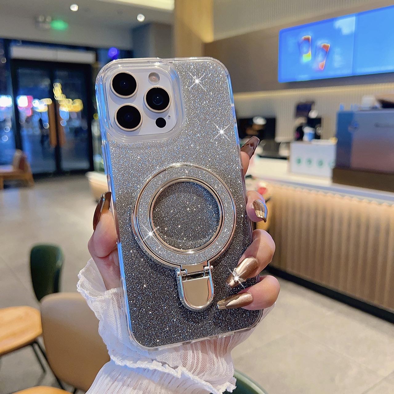 GS-CASE Wireless Charge Shockproof Magnetic Stand Holder Case