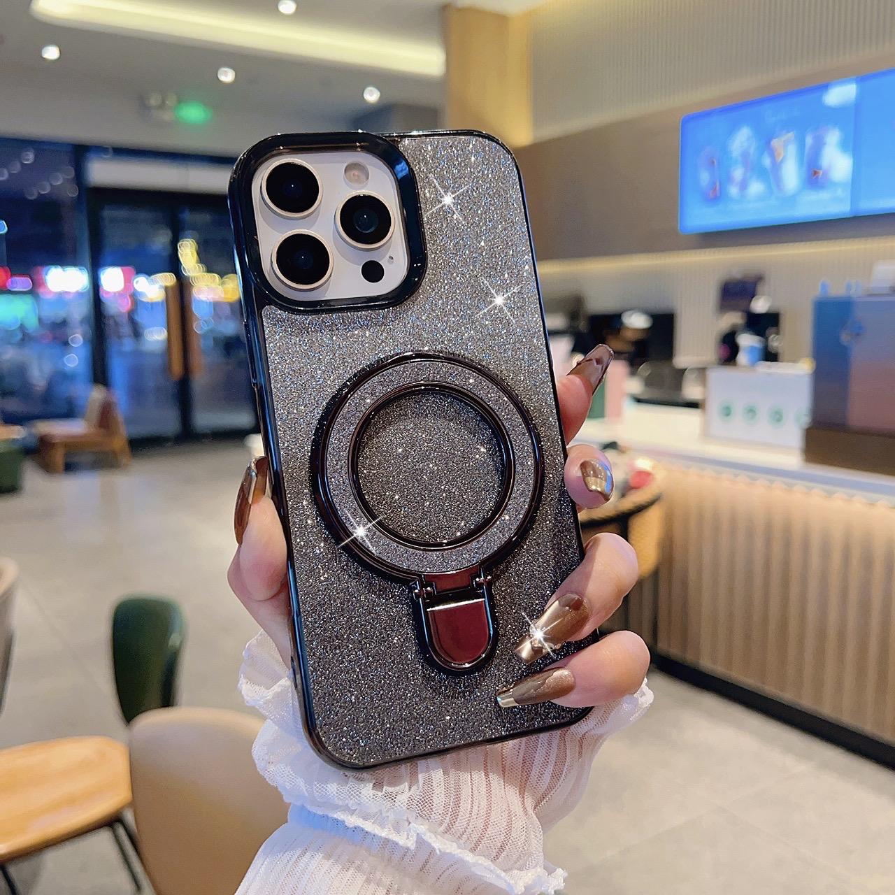 GS-CASE Wireless Charge Shockproof Magnetic Stand Holder Case