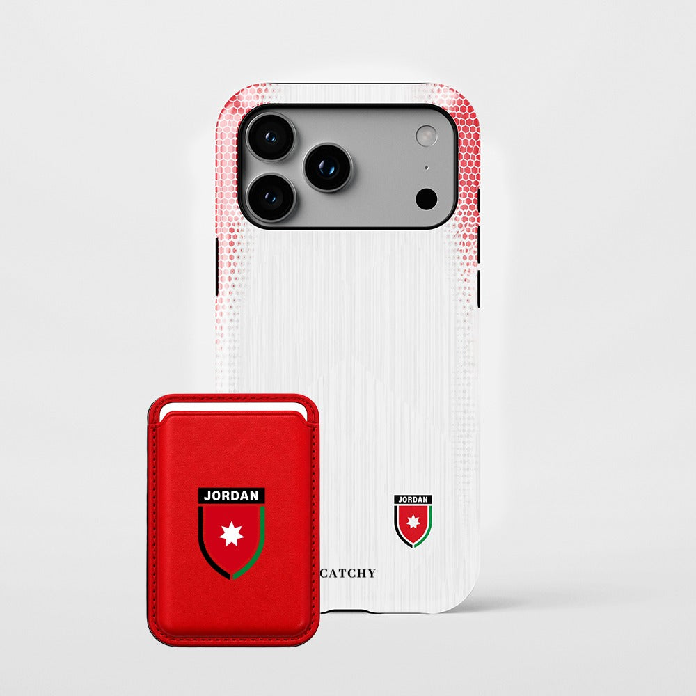 White Jordan Full Case With Wallet