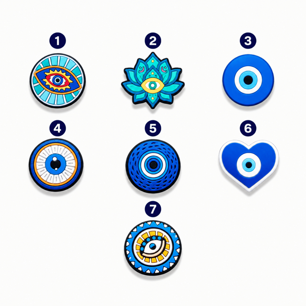 Blue Eye (2) Charms