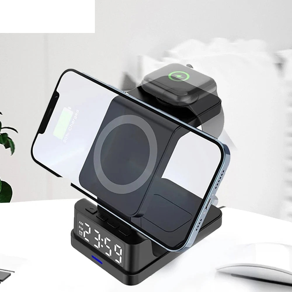 4 in 1 Magnetic Holder Wireless Charger