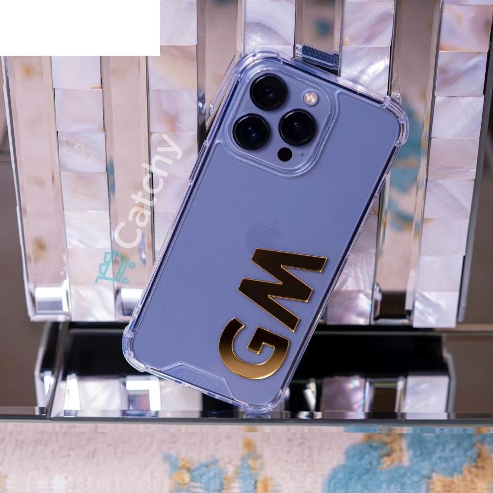 Initials Mirror iPhone Case