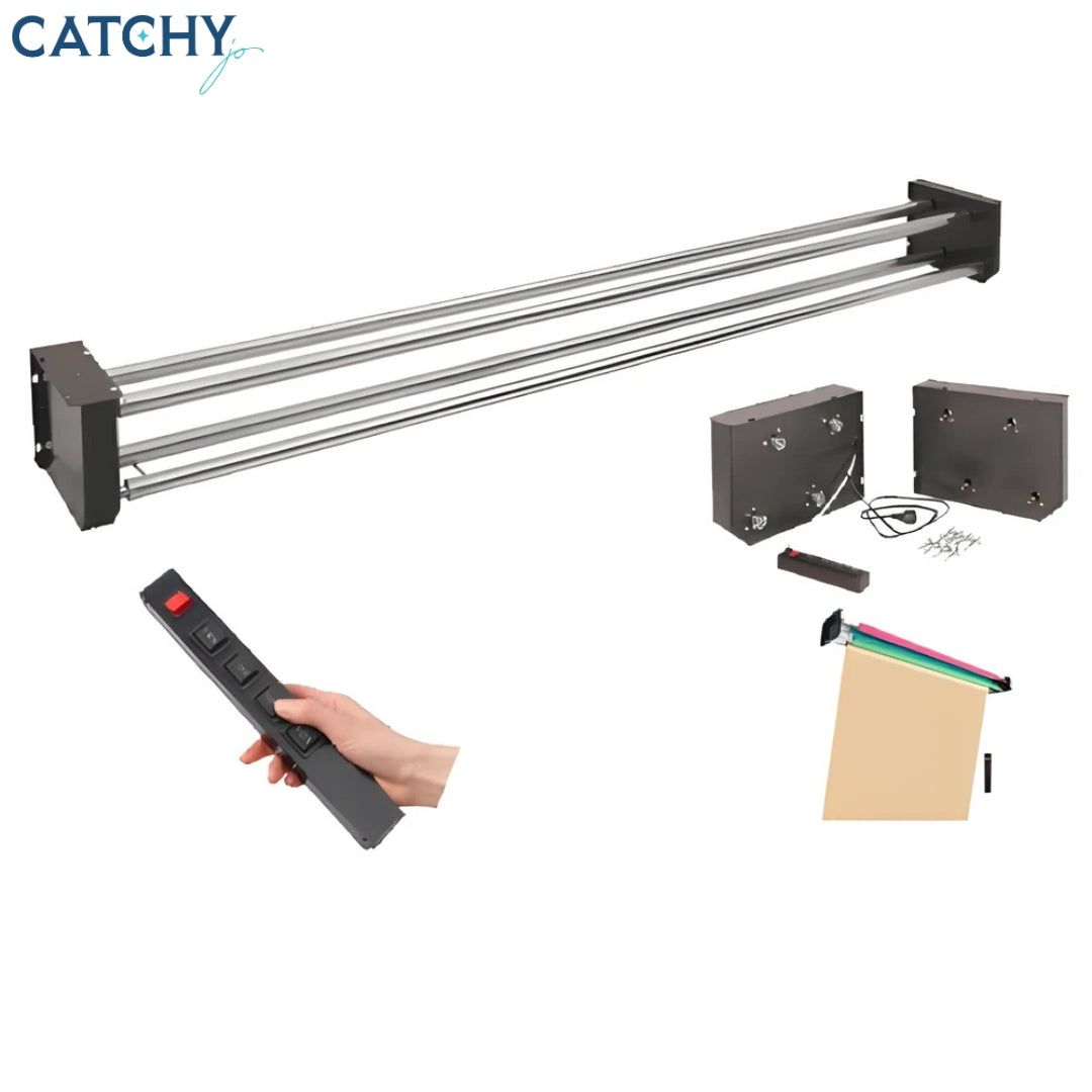 Qihe 4 Roller Motorized Background Lifter with Wireless Remote Control