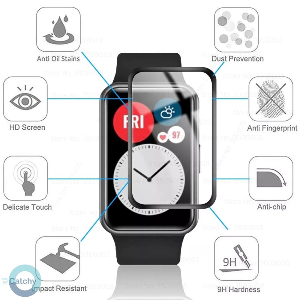 باند ساعة هواوي فيت الوان حيوية