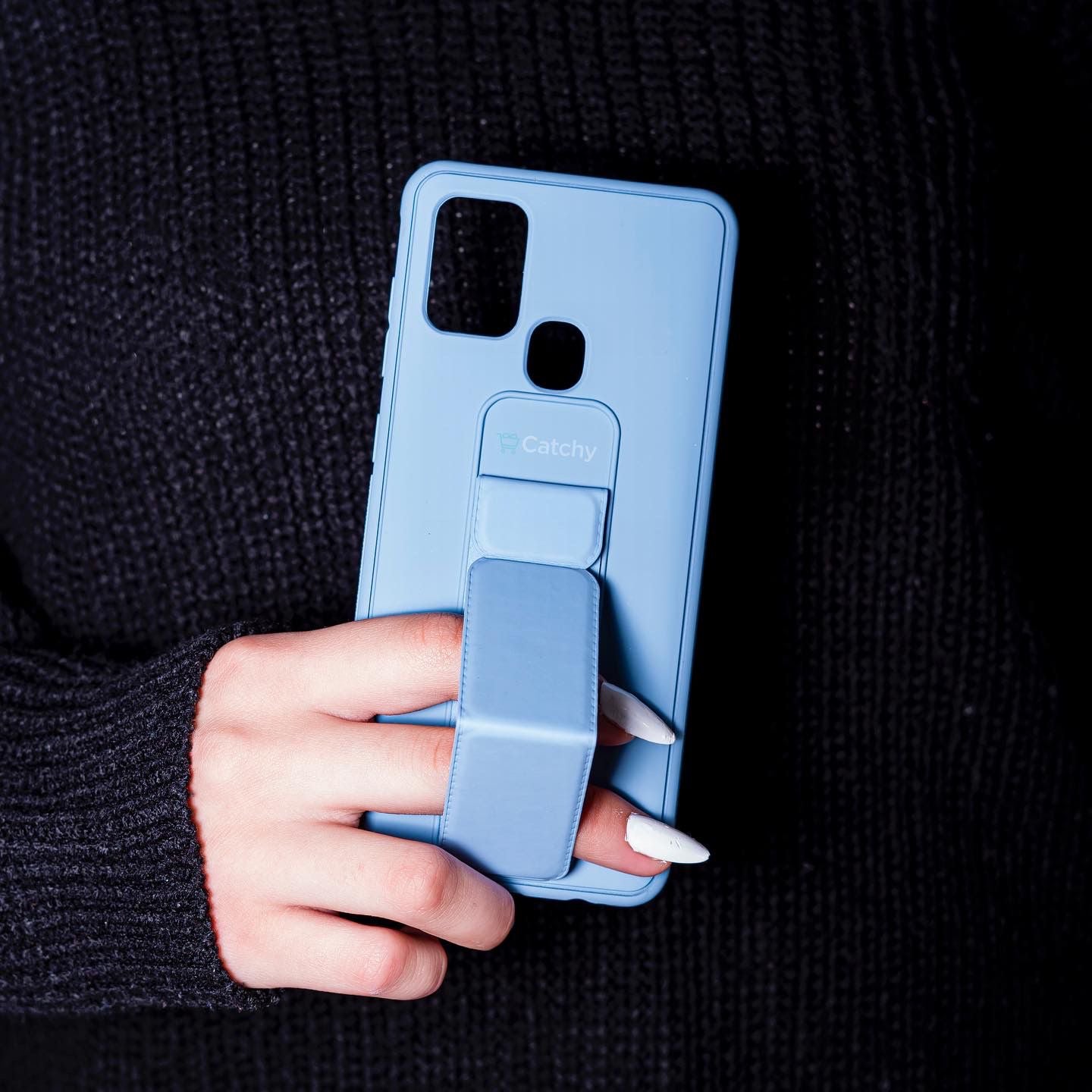 Samsung & Huawei Leather Case With Magnetic Stand