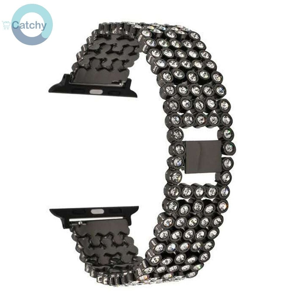 Apple Watch Stainless Steel Starry Diamond Band