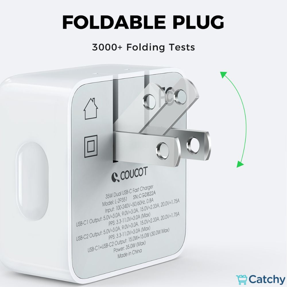 JOYROOM Dual PD Fast Wall Charger (35W)