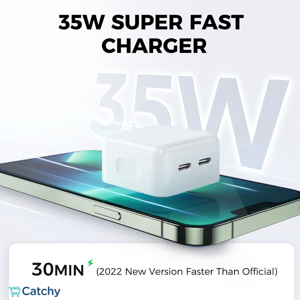 JOYROOM Dual PD Fast Wall Charger (35W)